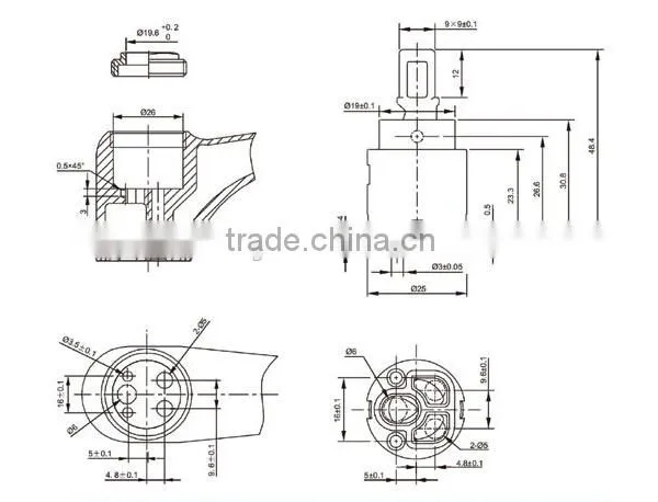 Ceramic Cartridge 22mm 3 Way Divertor photo-4
