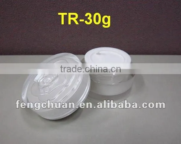 Round Acrylic Cosmetic Jar 30g