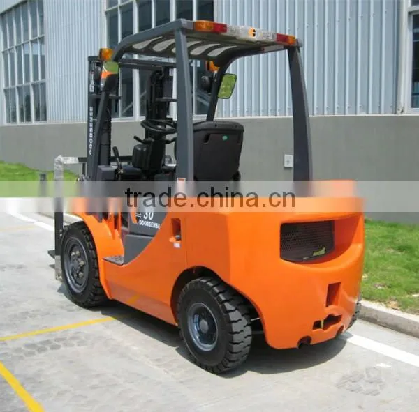 Industrial Material Equipment 3tons Gasoline Trucks Forklift Price for Sale photo-2