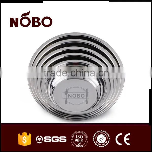 Round Shape Stainless Steel Dinner Plate photo-4