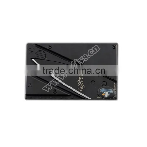 Stainless Steel Credit Card Knife for Camping Equipment photo-2