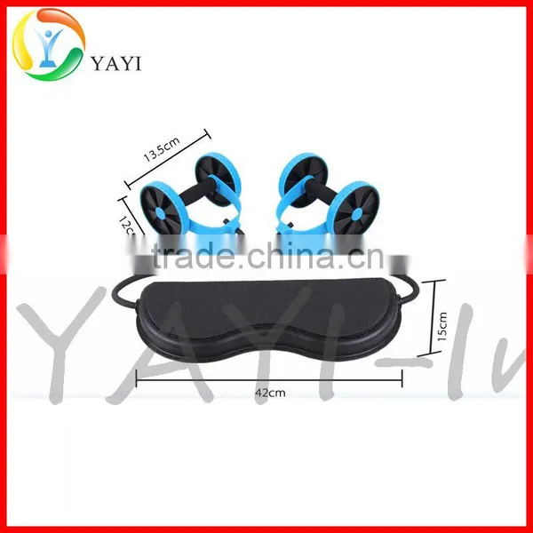 Sport Core Abdominal Trainer Double AB Power Roller Wheel photo-2