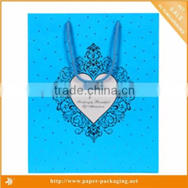 2015 Hot Sale Cheap Brown Custom Printed Paper Bags photo-2