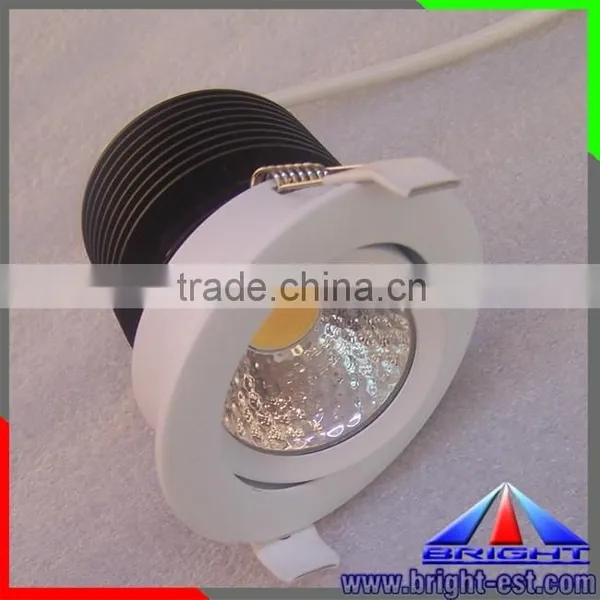 CE RoHS Marked Ceiling Down Lights,IP50 180 Degree Adjustable COB Ceiling Down Light Fixtures With 40 Degree Beam Angle photo-3