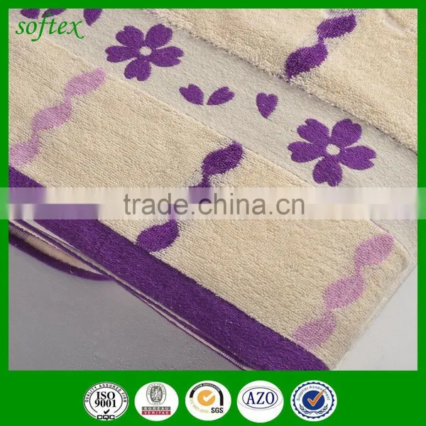Yarn Dyed Cotton Terry Towel Bed Sheet Towel Blanket for USA photo-3
