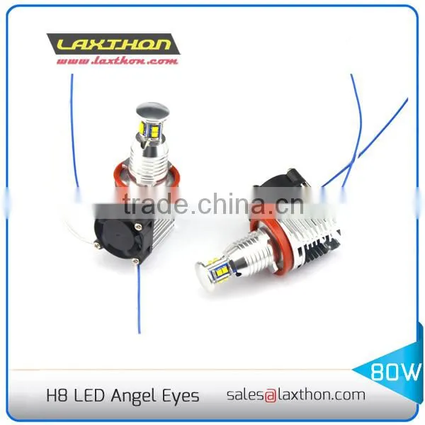 CE RoHS 80W H8 LED Angel Eyes for BMW E92
