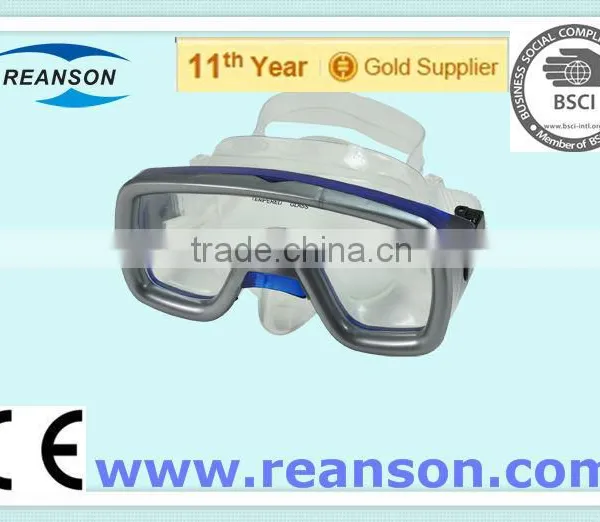 Sea Silicone Frameless Diving Mask With Easy Adjustable Head Strap photo-2