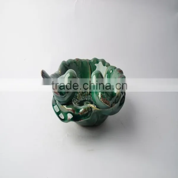 Ceramic Plate Craft With Bird photo-3