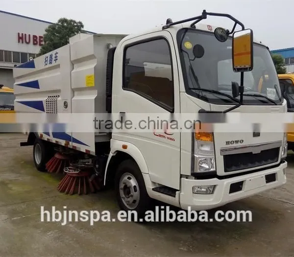Made in China HOWO Street Sweeper Truck for Sale photo-3