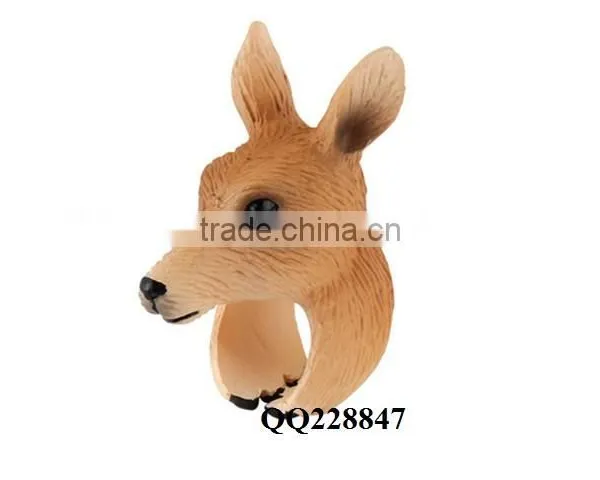 Animal Empire PVC Animal Ring Toys, Soft Plastic Wild Animal Ring Toy for Kids,pvc Animal Ring Toy QQ228846 photo-2