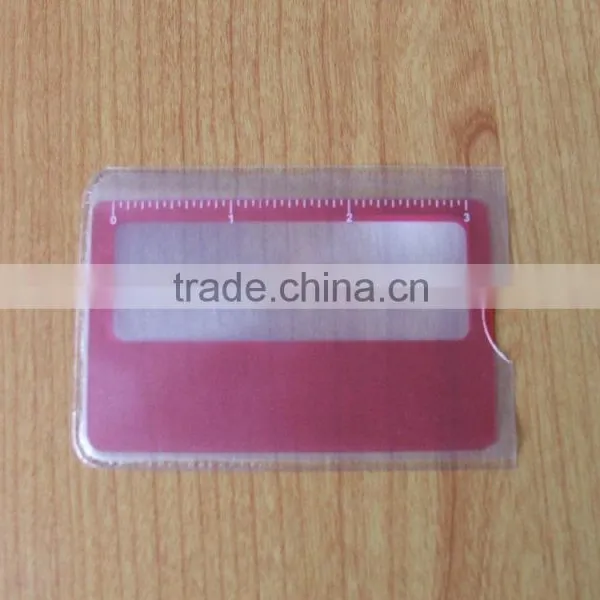 Best Selling AM802 Promotion Magnifying Glass,promotional Item 3x-10x Card Illuminated photo-2