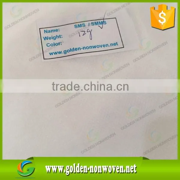 SMS Non Woven Fabric SMS Non Woven Polypropylene Fabric/smms Nonwoven Cloth Fabric for Medical Use
