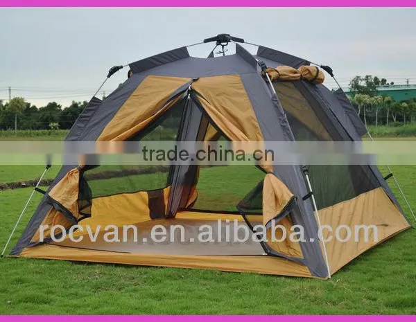 Good Style Waterproof 3 Season Double Layer 4 Person Military Tent photo-4