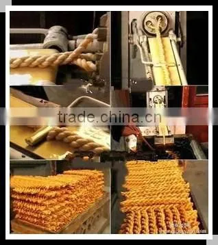 China Traditional Snacks Fried Dough Twist Machine Production Line photo-3