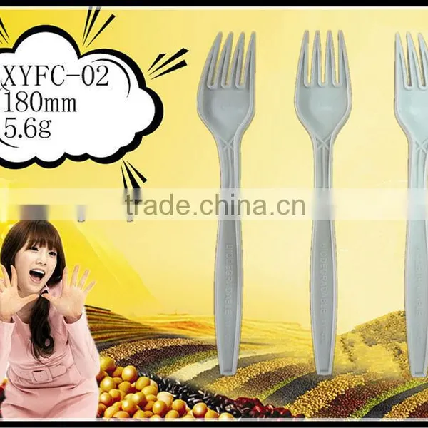 Biodegradable Forks and Spoons Plastic Forks photo-2