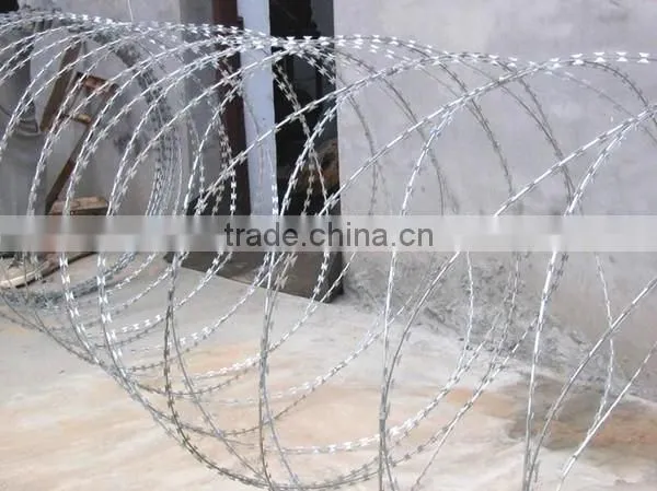 Manufacturing Company Selling Cross Razor Wire Fence/wire Mesh Prison Fencing photo-2