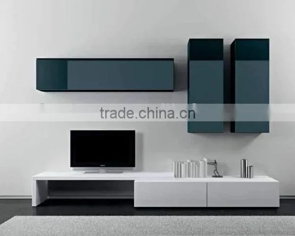 High Gloss Furniture Living Room Wall Unit