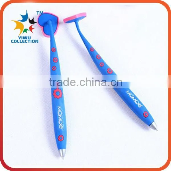 Custom PVC Rubber Silica Gel Pen