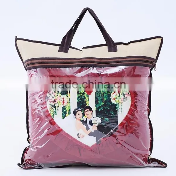 Newest Heart Shape Cushion Cover for Sublimation, Printing Photo Pillow photo-2