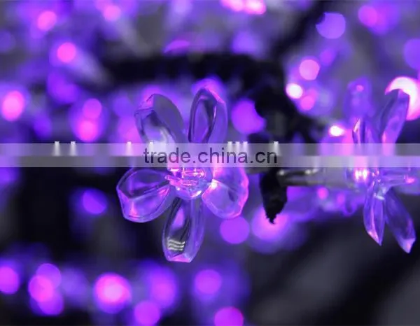2016 New Design IP65 Pink Led Tree Light With Cherry Blossom Flower photo-5