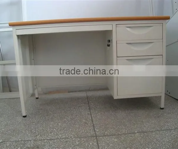 High Quality Cheap Stainless Steel Double Sided Office Desk With Drawers photo-5