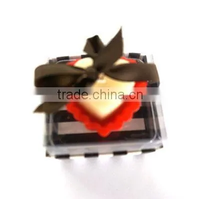 Heart Shape Wedding Cake Candle