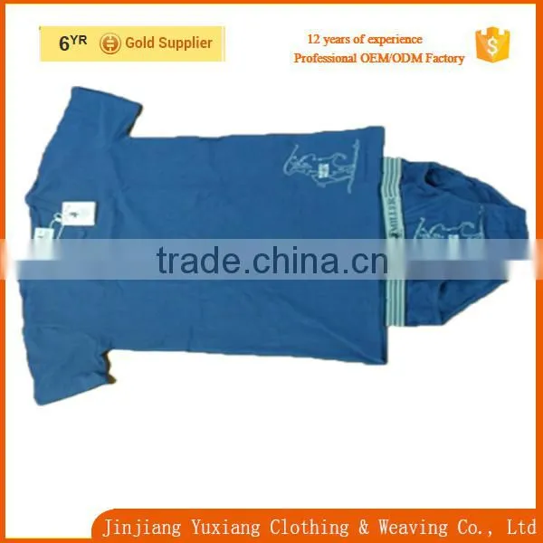 Brand T-shirts 95% Cotton 5% Spandex Mens Fashion Tshirt 2015