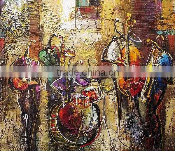 Handmade Oil Painting Bar Paintings