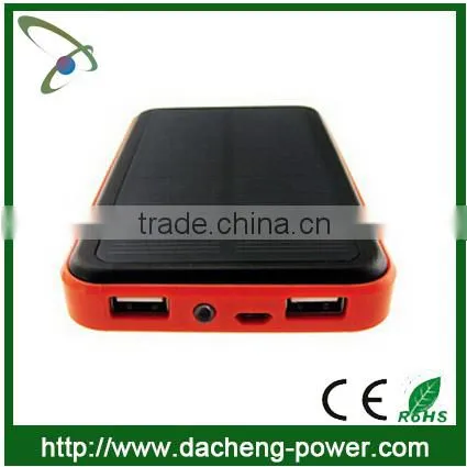 Hiqh Quality Cheap Solar Mobile Phone Battery Charger 10000mAH