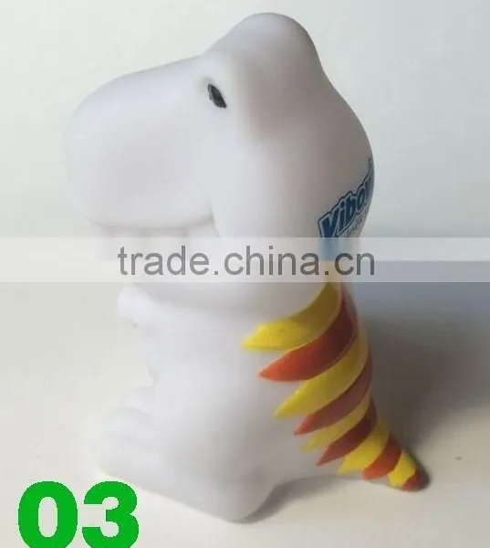 Roto Vinyl Pvc Led Dinosaur Night Light Lamp photo-4