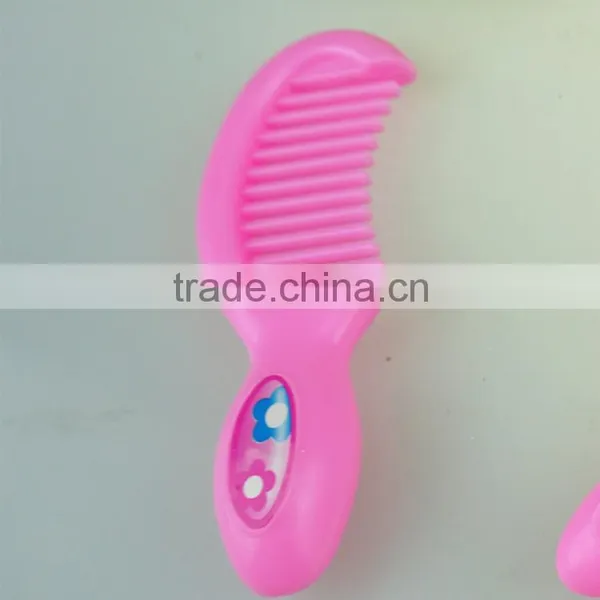 Three Sets- Hair Combs, Mirror Pink Hair Toiletry for Kids, Hair Brush photo-5