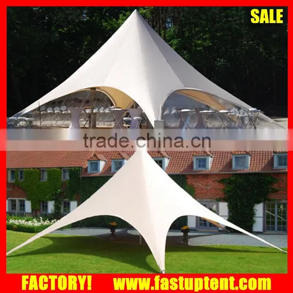 650gsm Pvc Fabric High Peak Stretch Star Shade Party Tent Quality Choice photo-2