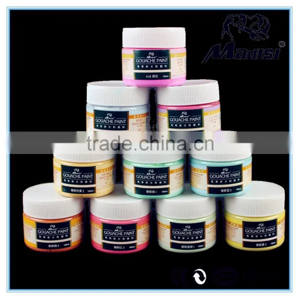 100ml Hot Selling,fine Quality Gouache Color for Students