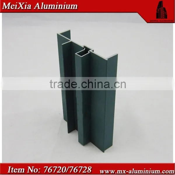 Black Anodized Aluminum Extrusion Heatsink