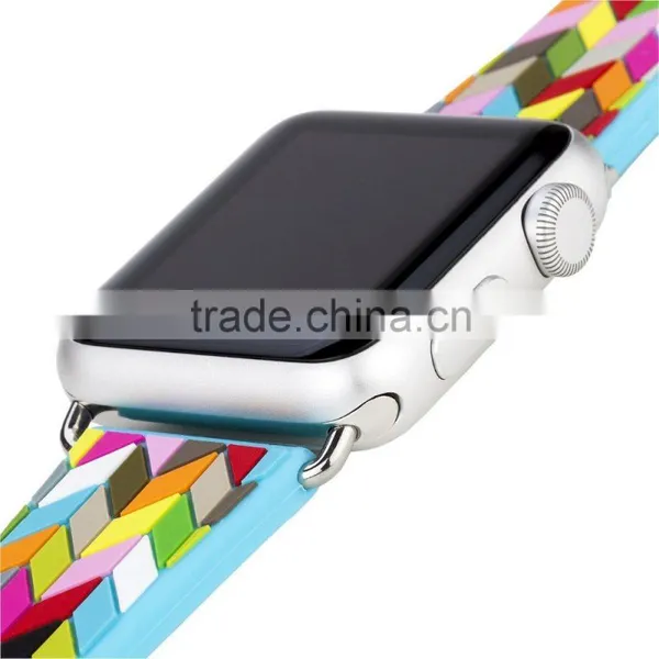 for Apple Watch Iwatch Colourful Silicone Watchband