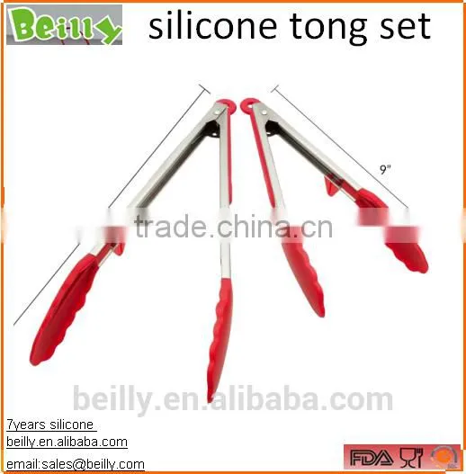 Steel Lifting Tongs,plastic Kitchen Tongs,silicone Scissor Tongs photo-3