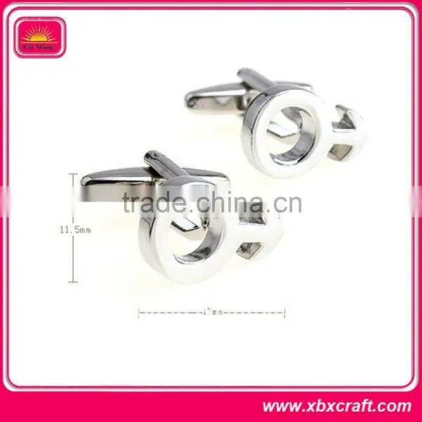 Chinese Knot Design Metal Button Cufflinks photo-6