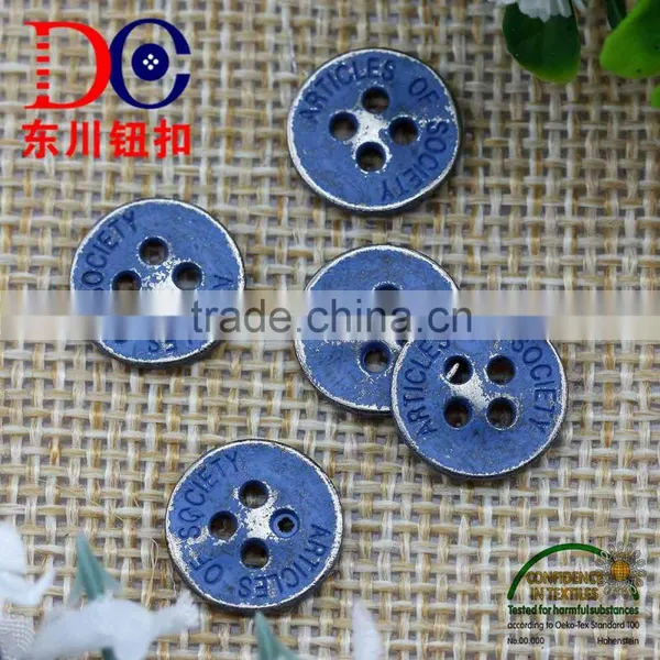 Spray Custom 4 Hole Shirt Button for Clothing photo-5