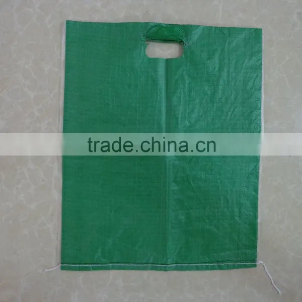 Factory Cheap Customize Recycled PP Woven Shopping Bag for Packaging With Die Cut Handle PP Woven Shopping Bag
