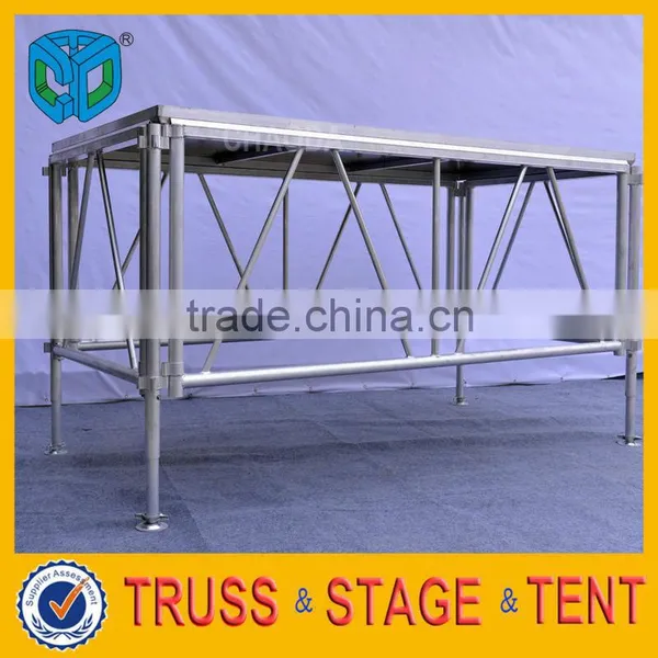 2015 Adjustable Compact Aluminum Portable Event Mobile Stage photo-4