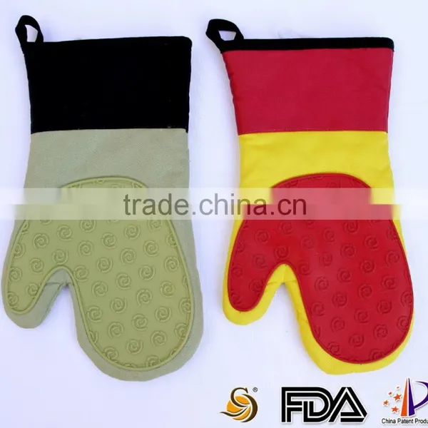 2016 Hot Sale Heat Resistant Silicone Oven Glove
