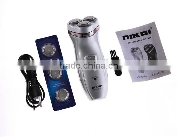 Triple Blade Rechargeable Shaver Beard Shaver photo-6
