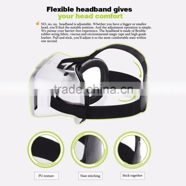 VR 3D Virtual Reality Headset Glasses With NFC and Compatible With 4~6 Inch Smartphones photo-5