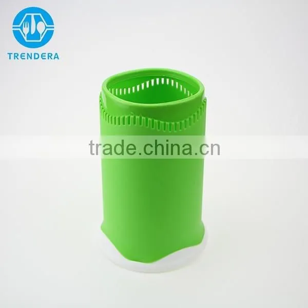 With Lid Plastic Chopstick and Spoon Holder photo-3