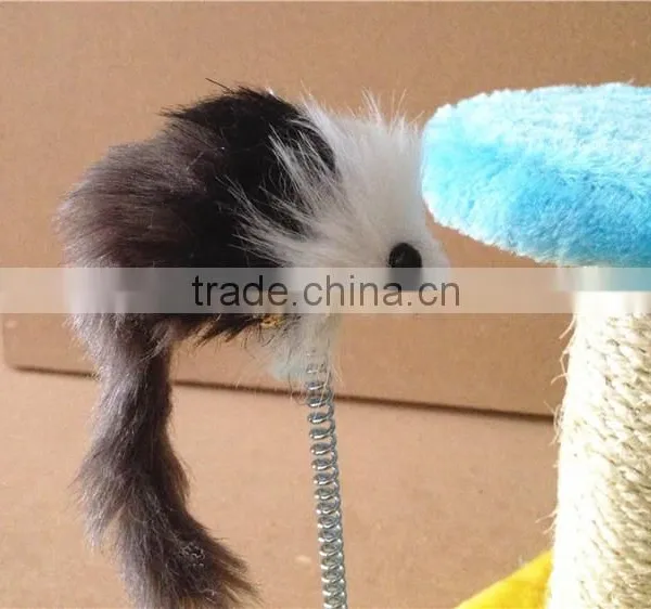 China Cheap Classic Cat Tree Toy With Mouse And Ball photo-3