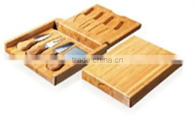 SLX-CB-001 Wooden cheese borad set