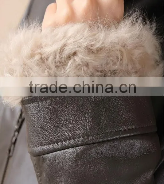 Italian Sheep With Lamb Fur Collar Women's Shirt photo-3