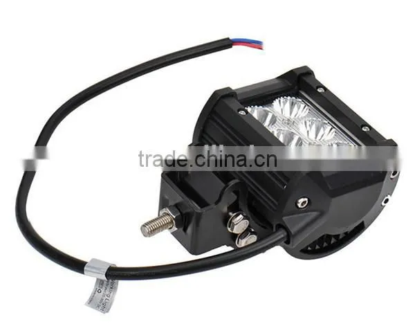 4Inch 18W Spot Beam LED Work Light Bar Offroad Boat Tractor Truck 4x4 SUV ATV Motorcycle Driving Headlight photo-2