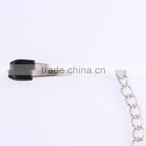2015 Long Nipple Clamps, Heathful Gay Sex Toys Stainless Steel Metal Massage Women Nipple Sex Toy Clamps photo-2