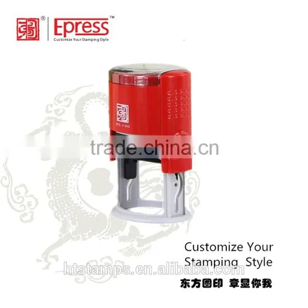 Hot Sell Custom Logo Oval 30*45mm Company Stamp / Rubber Ink Stamp Sample Free Quality Choice photo-3